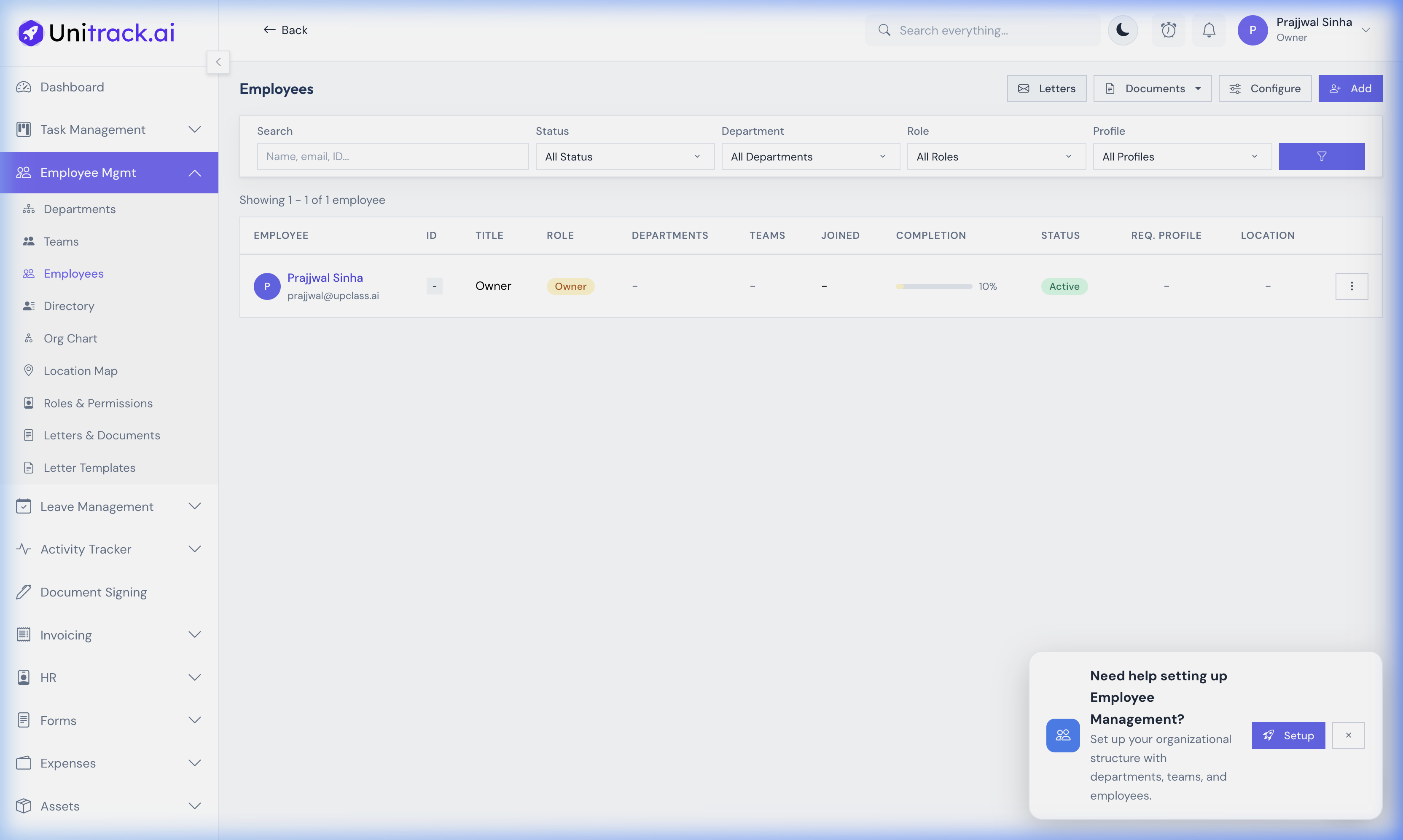 Employee List Directory